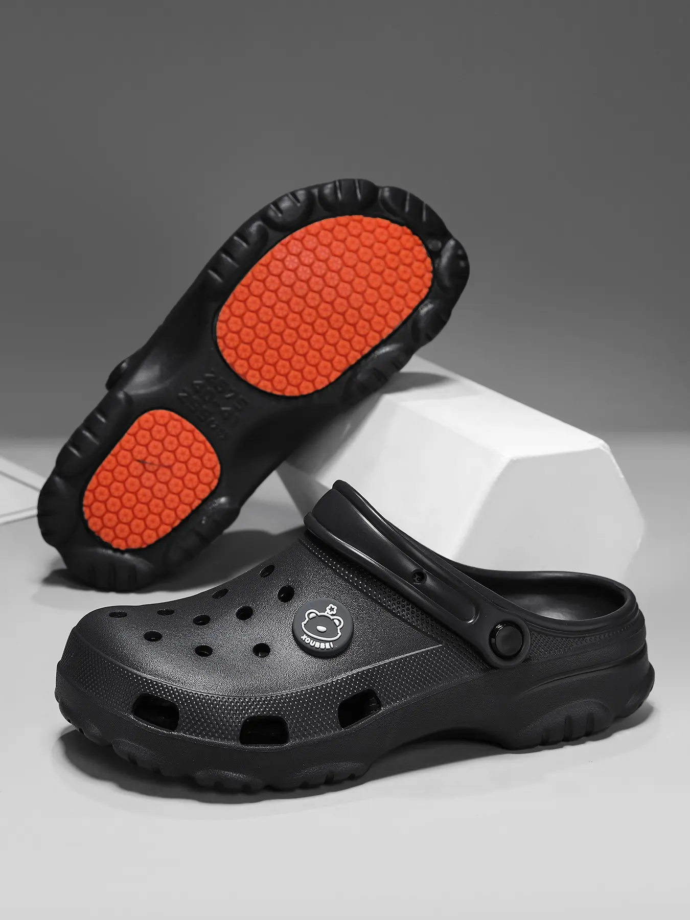 Teddy Bear Design Breathable Shoes, Thick Sole Anti-Slip, Three Color Options, Ideal for Summer, Perfect for Daily Wear & Outdoor Activities, Slipper