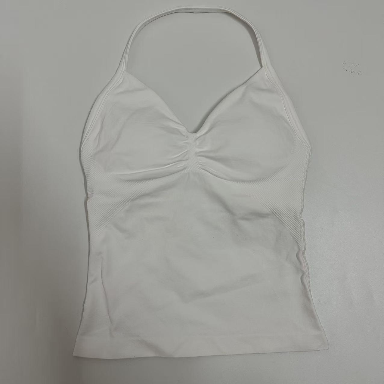 Dfyne Impact Women's neck-wrap yoga suit, with a waistband design, beautiful back design, body closely fits, long-sleeved top, seamless design for fitness top