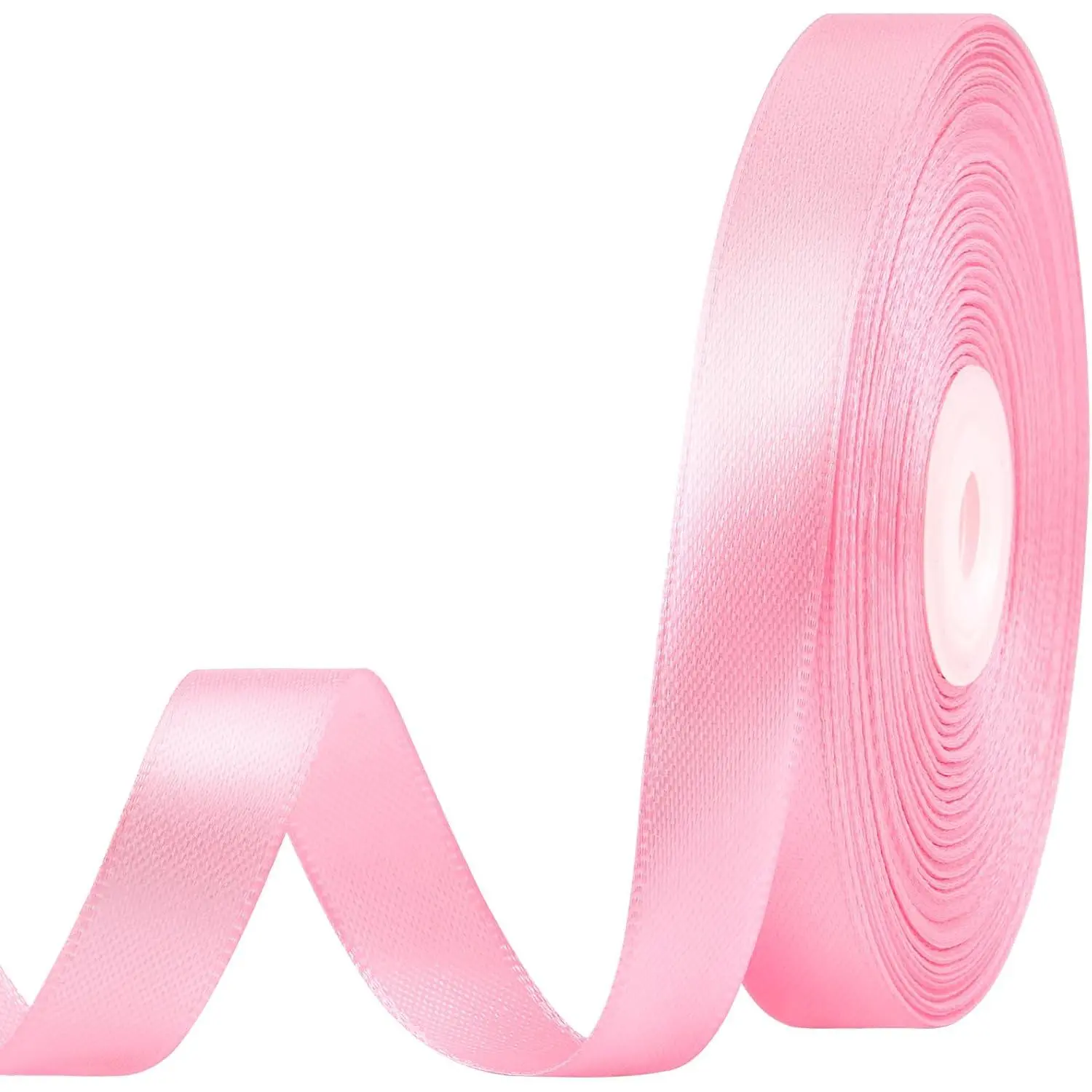 Champagne Satin Ribbon, 1/2 Inch, 50 Yards