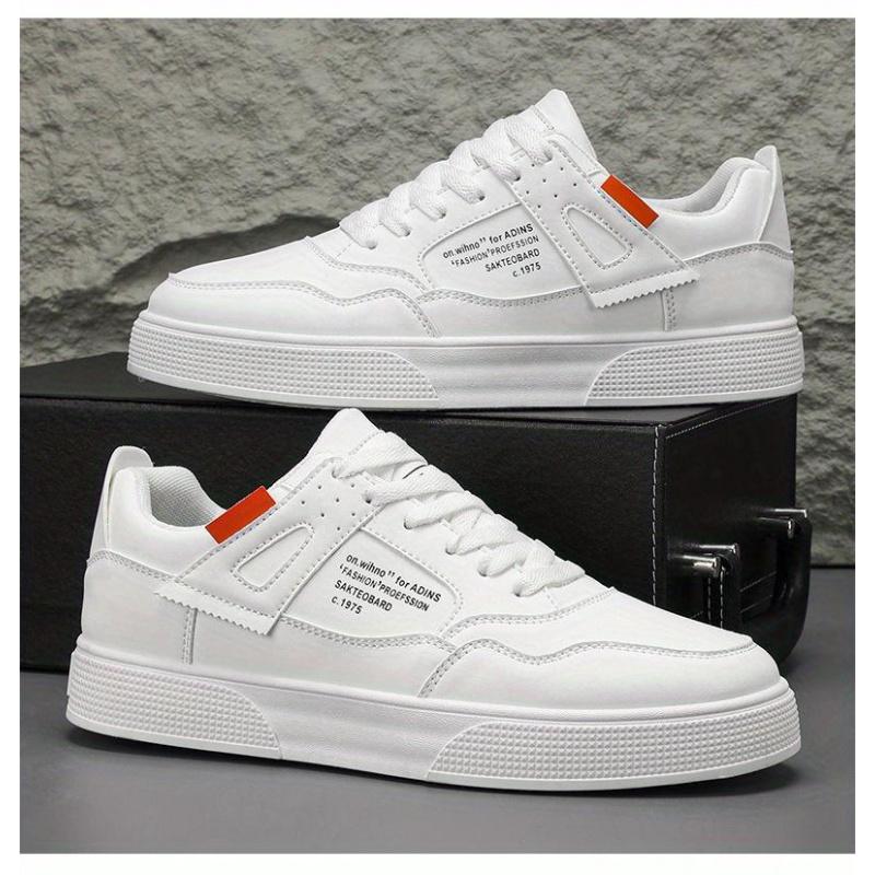 Men'S Low-Top Thick-Soled Sneakers - The Upper And Sole Have Cushioning Pads, Round-Toed Casual Sneakers, Perfect For Running, Gym, And Everyday Wear - Youth Fashion Lace-Up Sneakers (Low-Top Thick-Soled Sneakers)