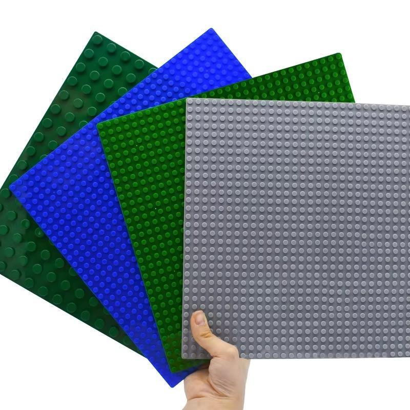 32x32 Dot Style Plastic Assembly Block Base, 1 Box Creative Building Block Decoration, Building Block Model, Smart Toy, Holiday Gift