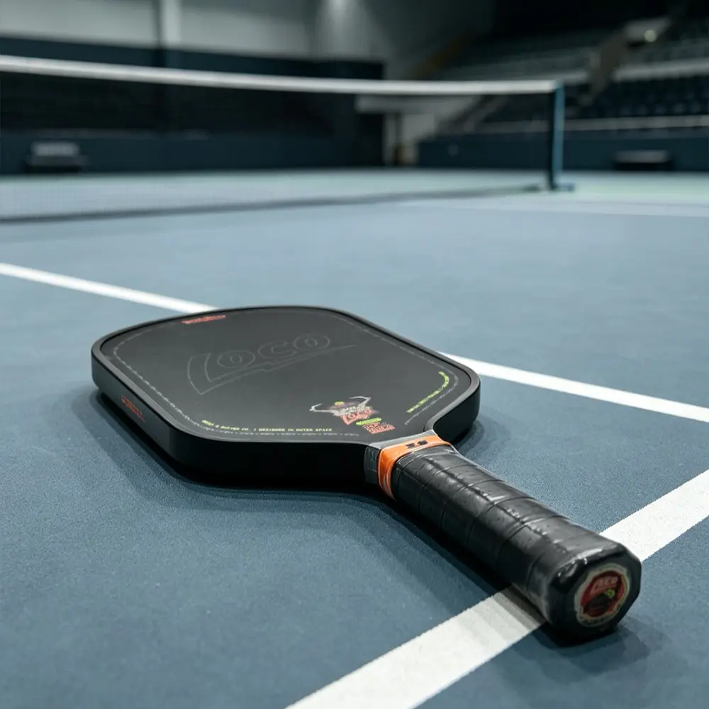 Bread and Butter Loco Pickleball Paddle, Lightweight Durable Carbon Fiber, Usapa Standard, Ideal for Beginners Adults Experts