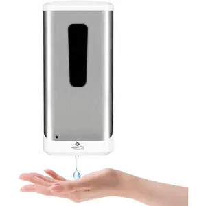 Automatic Hand Sanitizer Dispenser,  1000ML Wall Mounted Stainless Soap Dispenser Touchless Auto Liquid Dispenser for Office, , Restaurant