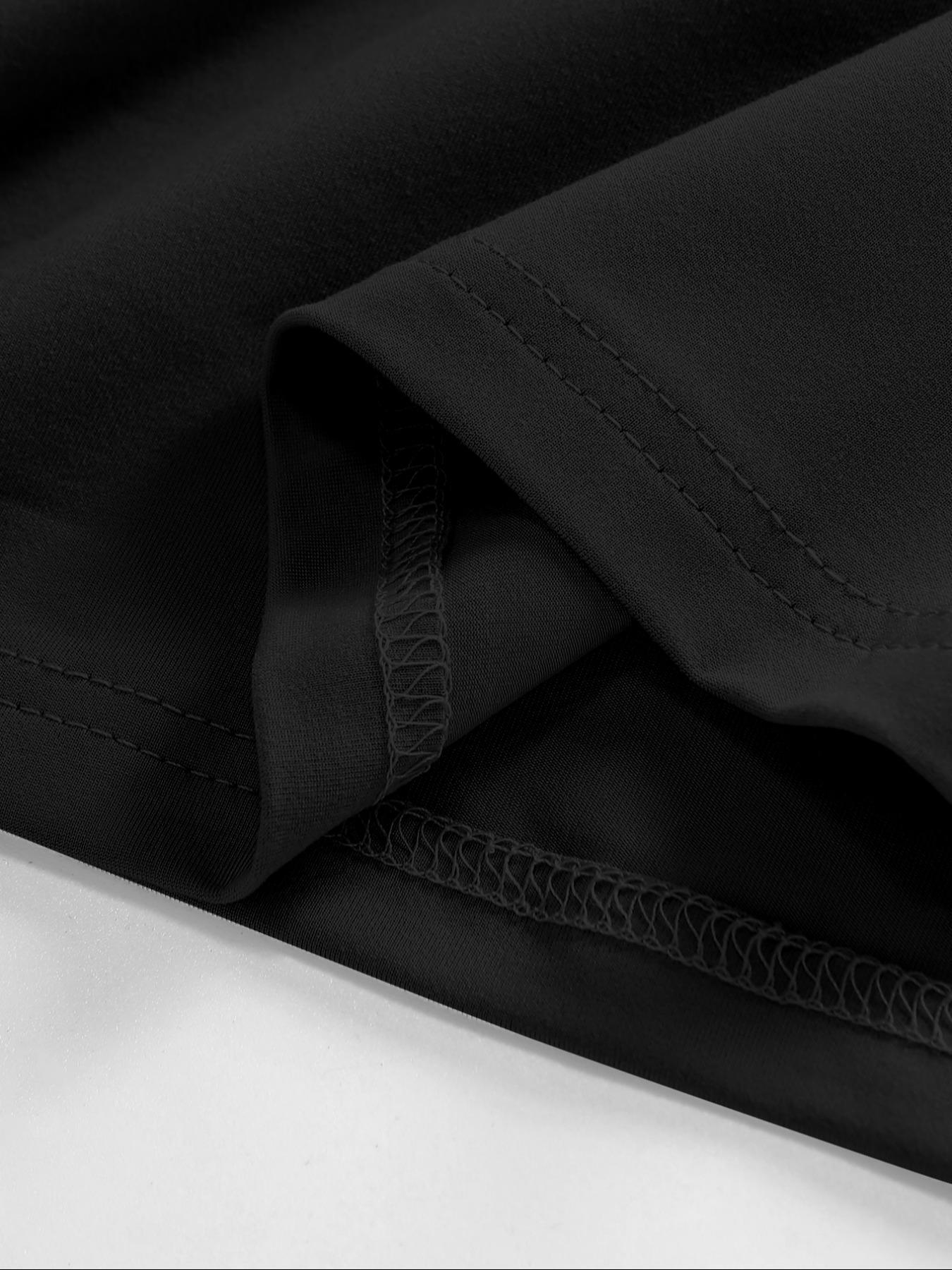 Unisex's Animal Cat & Letter Print Round Neck Tee, Fashion Casual Streetwear Crew Neck T-shirt for Daily Holiday Vacation Outdoor Wear, Unisex's Clothes for All Seasons