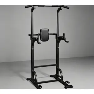 Power Tower Lifting Pull-Up Bar Station, 450LBS Stable Dip Station Home Gym Kit, Adjustable Workout Equipment for Whole Body Workout & Muscle Training Equipment