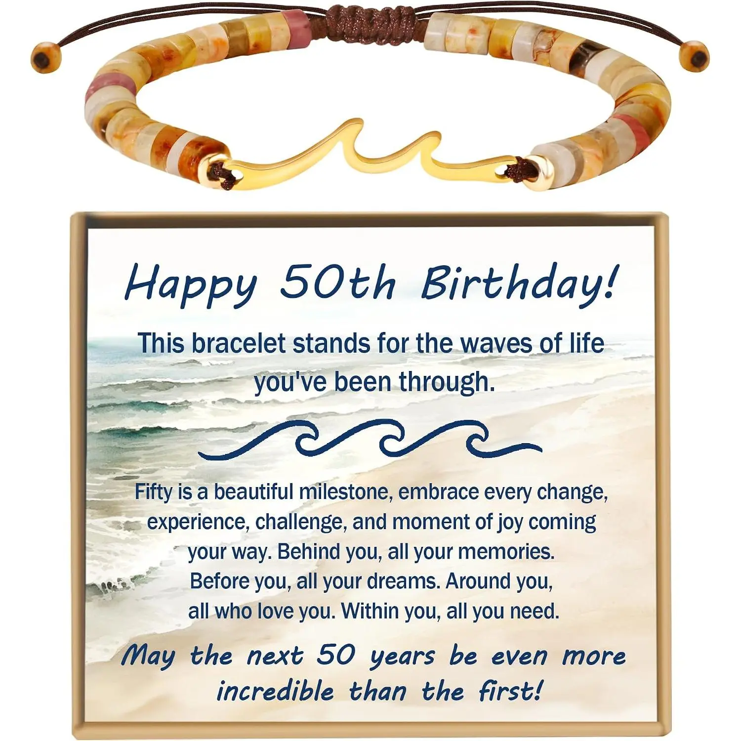 13th 16th 18th 21st 40th 50th 60th Birthday Gifts for Women Her | 13 16 18 21 40 50 60 Year Old Birthday Bracelet for Her