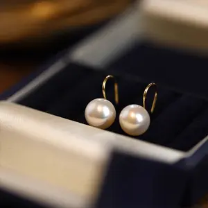 Stilettos| Real Freshwater Pearl Earhook 10-11mm