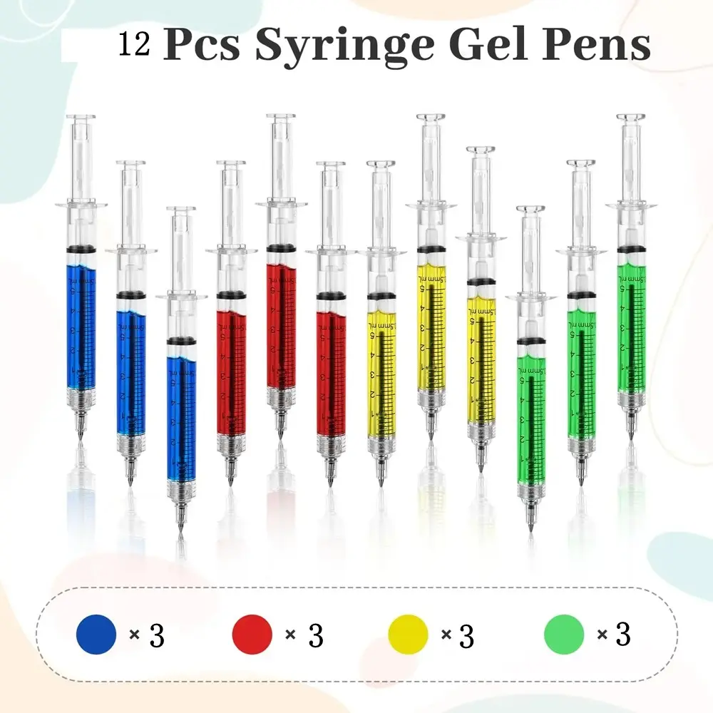 Injection Pen Nurse Gift, Creative Extendable Pen, Medical Assistant Bulk Gift, Nursing School Office Supplies, Fun Adult Party Favor, Ink Pen