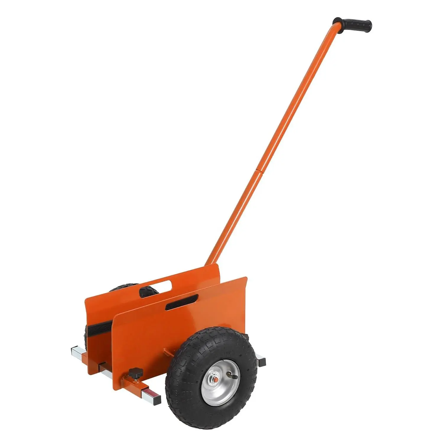 Panel Dolly 660 Lbs Drywall Cart Dolly, Heavy Duty Panel Cart with Extended Handle, 10" Durable Rubber Wheels for Sheetrock, Plywood & Door Transport – Drywall & Slab Moving Cart