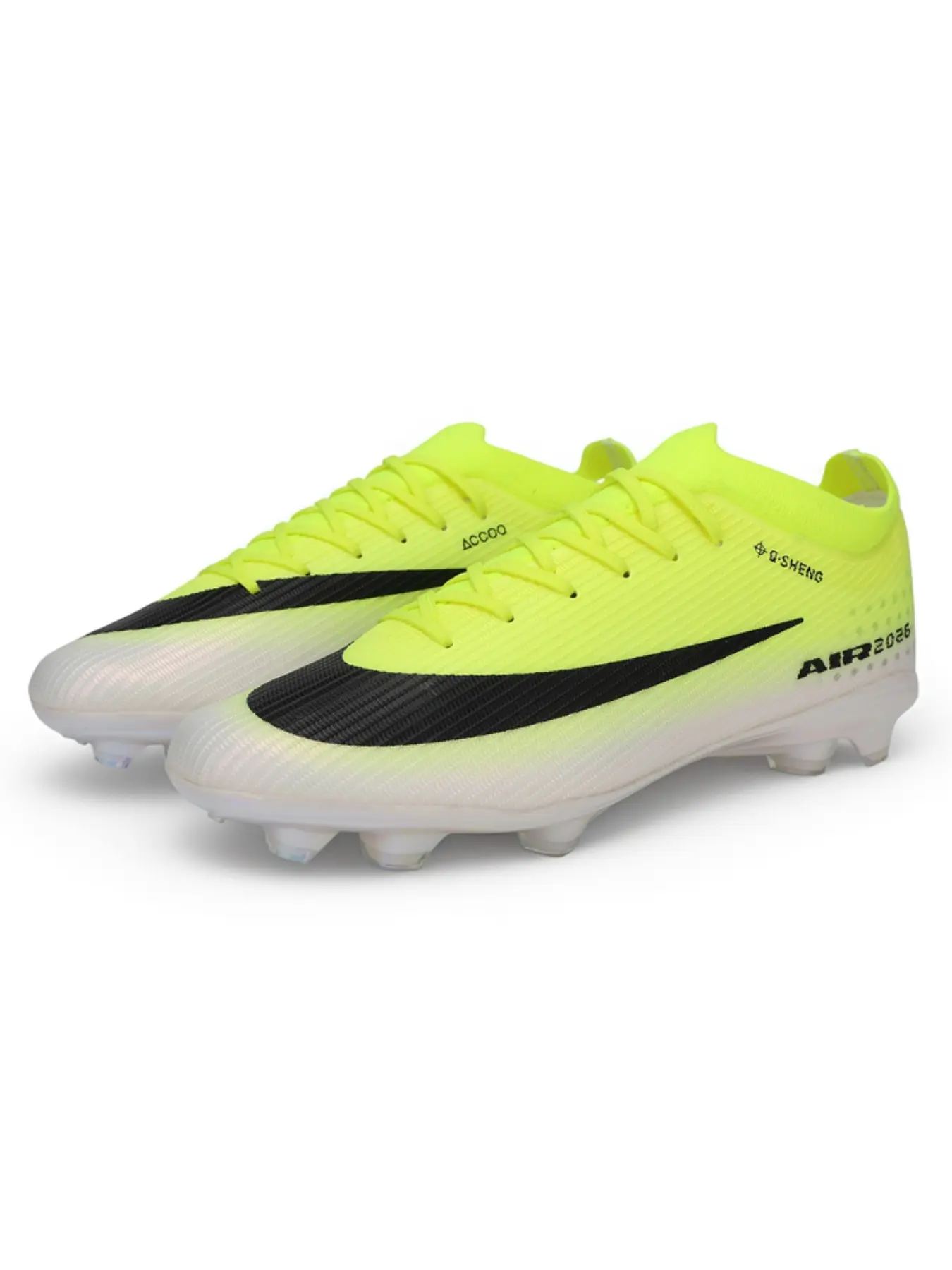 Professional Soccer Shoes for Men, Women, and Teens, Ag/fg Cleats, Seamless Lacing Design, Adult Football Boots for Matches and Training, Soccer Footwear