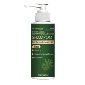 Yuitikue 150g Herbal Shampoo, Usnea, Taxus, Ginseng, Polygonum, Rosemary Extracts, Gentle Deep Cleansing, Balances Oil, Nourishes Dry Hair