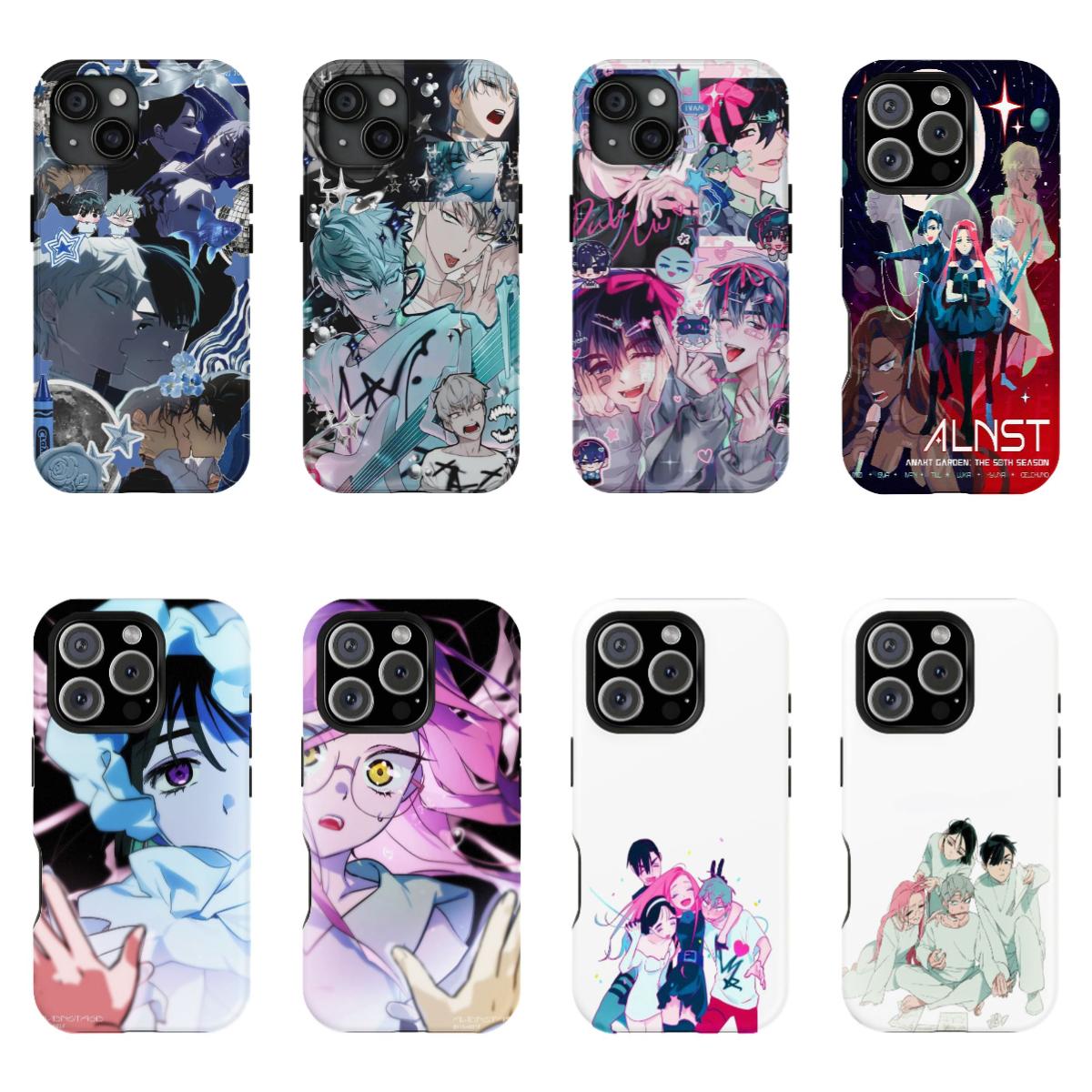 Anime A-Alien Stage Double-layer durable phone Cases For iPhone 17 16 15 14 13 12 Promax Pro Plus, hard shell protection ,Unique design,best Gift