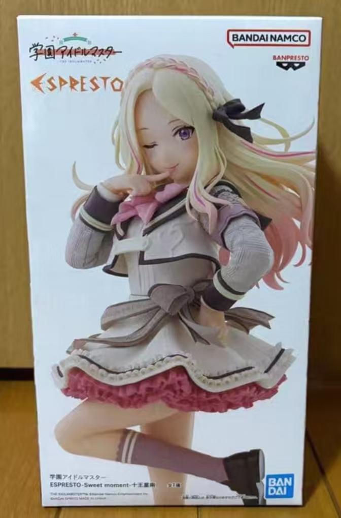 In Stock Original BANPRESTO ESPRESTO School Idol Master Sena Juo Sweet Moment 23cm Anime Statue Figure Toy Boy Gift