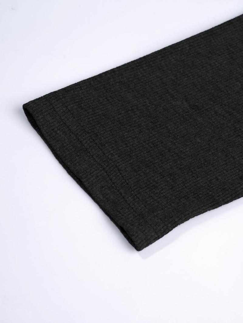 Women's Y2K Lace Design Long Sleeve Top, Slim-Fitting Plain Color Casual Shirt, Blouse, All Seasons Fashion for Ladies