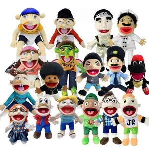 Jeffy Hand Puppet Toy Jeffys Zombie Boy Puppet Brinquedo Kawaii Stuffed Animal Jeffy Puppet Family Real Sml Doll Birthday Gift