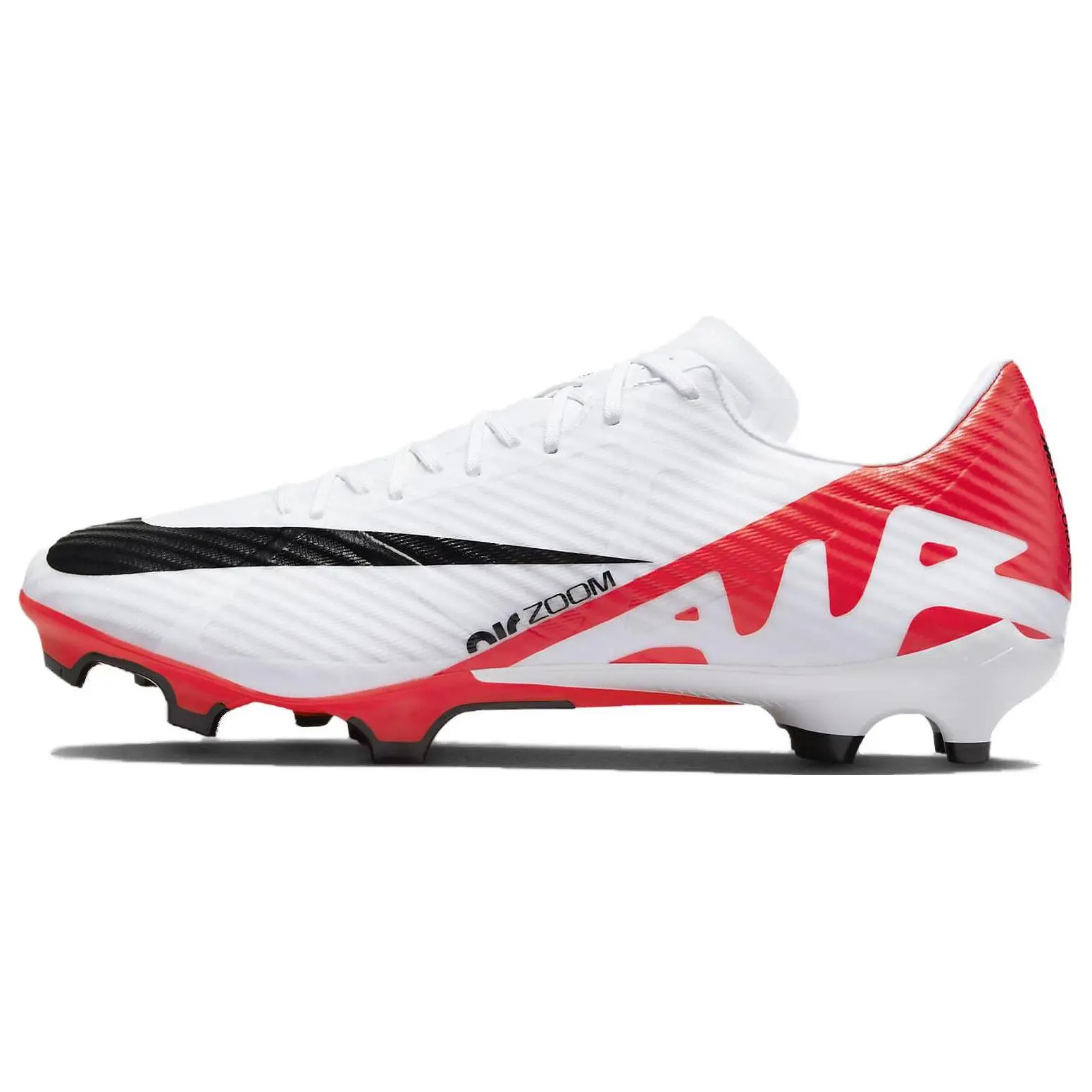 Nike Mercurial Vapor 15 MG Soccer Cleats – Unisex, Comfortable, Rubber Studs, Red and White Verifiable, with credentials and supporting global authentication