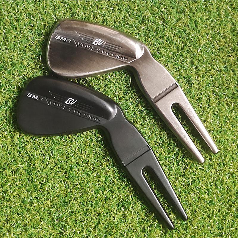 Golf Divot Tools, 1 Set Creative Clubs Forks, Golf Supplies Accessories for Men & Women, Turf Repair Tools, Golf Accessory