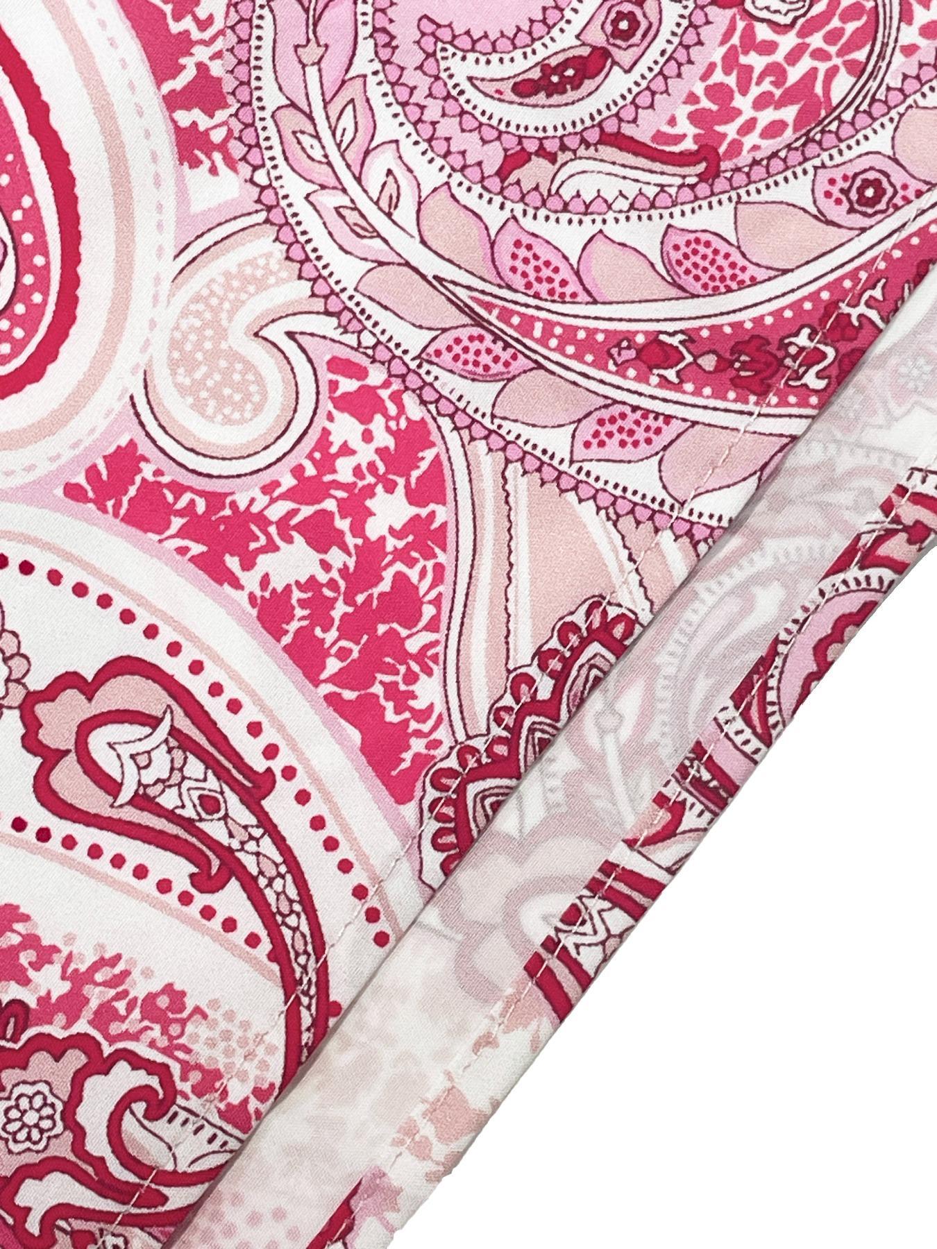 Women's Paisley Print Boho Maxi Dress, Fitted Waist Long Skirt, Comfortable All-Season Woven Fabric, Perfect for Vacation & Casual Wear, Casual Comfy Skirt