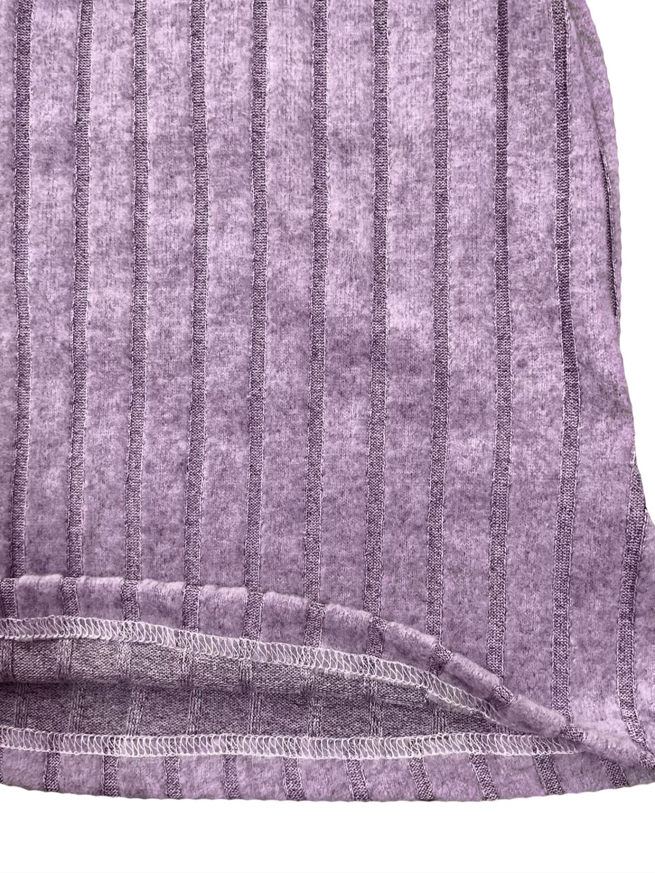 Women's Solid Ribbed Knit Tank Top & Pants & Open Front Long Sleeve Outwear, Casual Comfy Pyjama Set, Women's Sleepwear & Loungewear for Spring & Fall