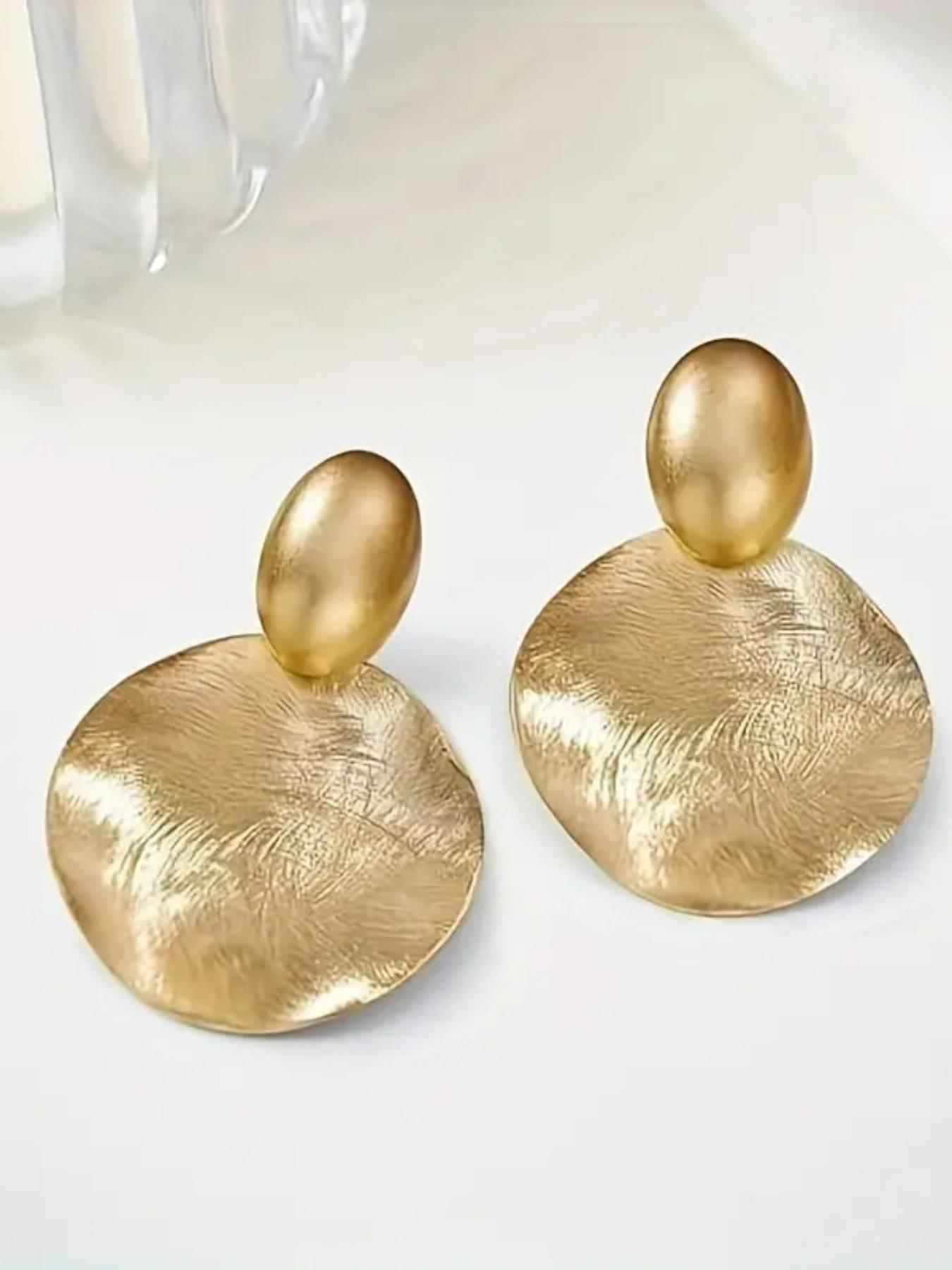 Fashionable Minimalist Plain Color Earrings, Fashion Jewelry for Party, Daily Clothing Decor, Trendy All-match & Exquisite Jewelry for Birthday Gift