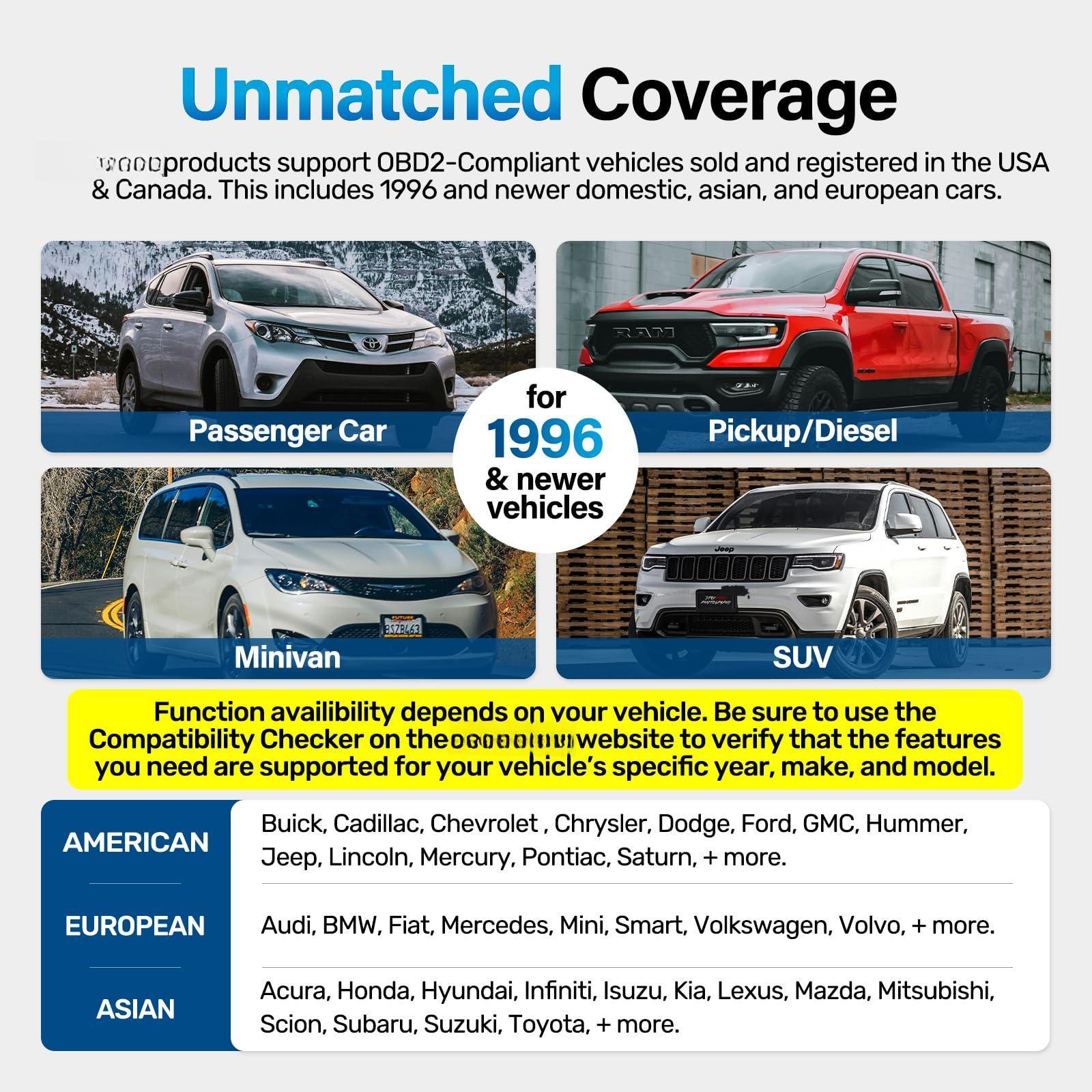 460t Obd2 Scanner Car Code Reader Engine Abs Srs Transmission Diagnostic Tool  12 Reset Oil/tpms/epb/bms/sas/dpf/throttle Bleeding Test Auto Vin Free Update