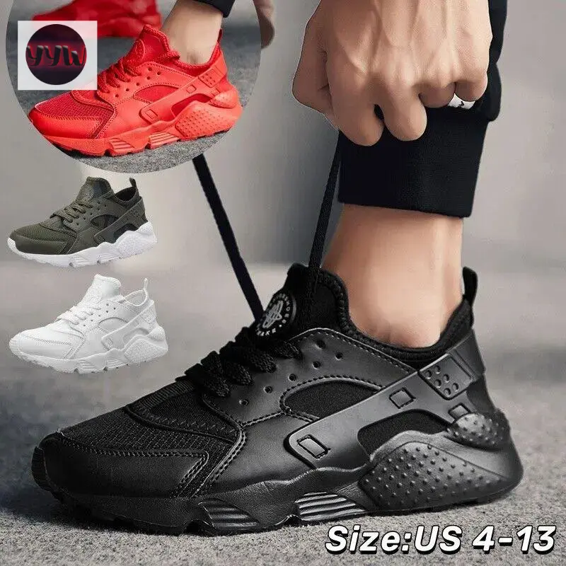 YYW1 Men/Women Leather Walking Shoes  Athletic Running Sneaker Walking Non-Runner Black Retro Thick-Sole  Sneakers workout new fashion matching steel toe safety work shoe casual comfortable sport skate shoe(Rain Shoes & Covers)