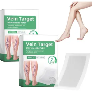 VeinTarget Microdarts Patch - Improves the Appearanceof Leg, 2026 New Varicose Veins Treatment for Legs, Leg Renew Varicose Veins Patch, VeinTarget Patches for Legs Care - All Skin Types