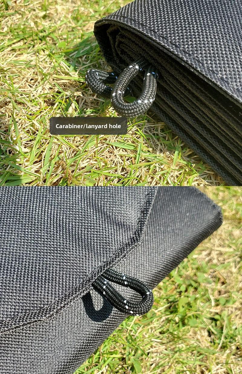 Portable Solar Power  Foldable Monocrystalline Solar Charger with Stabilizer Outdoor Emergency Power Supply for Camping Travel Phone Fast Charging