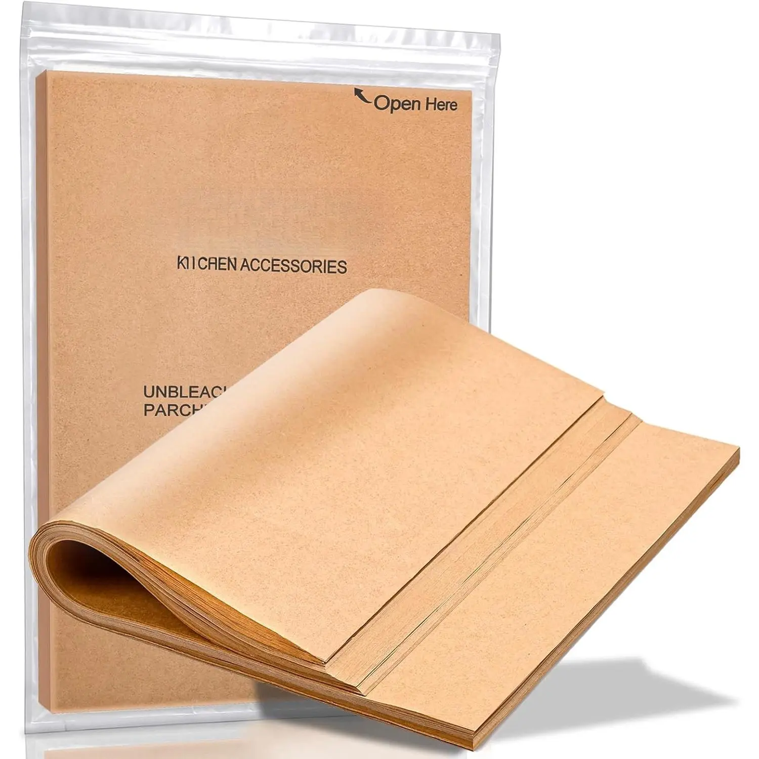 120 count  Paper Sheets, 9 x 13 IN Unbleached, Precut Non-Stick  Sheets for Baking, Cooking, Grilling, Steaming and , Fit for An Air Fryer, Baking Sheet, Oven, or Sandwich Wraps