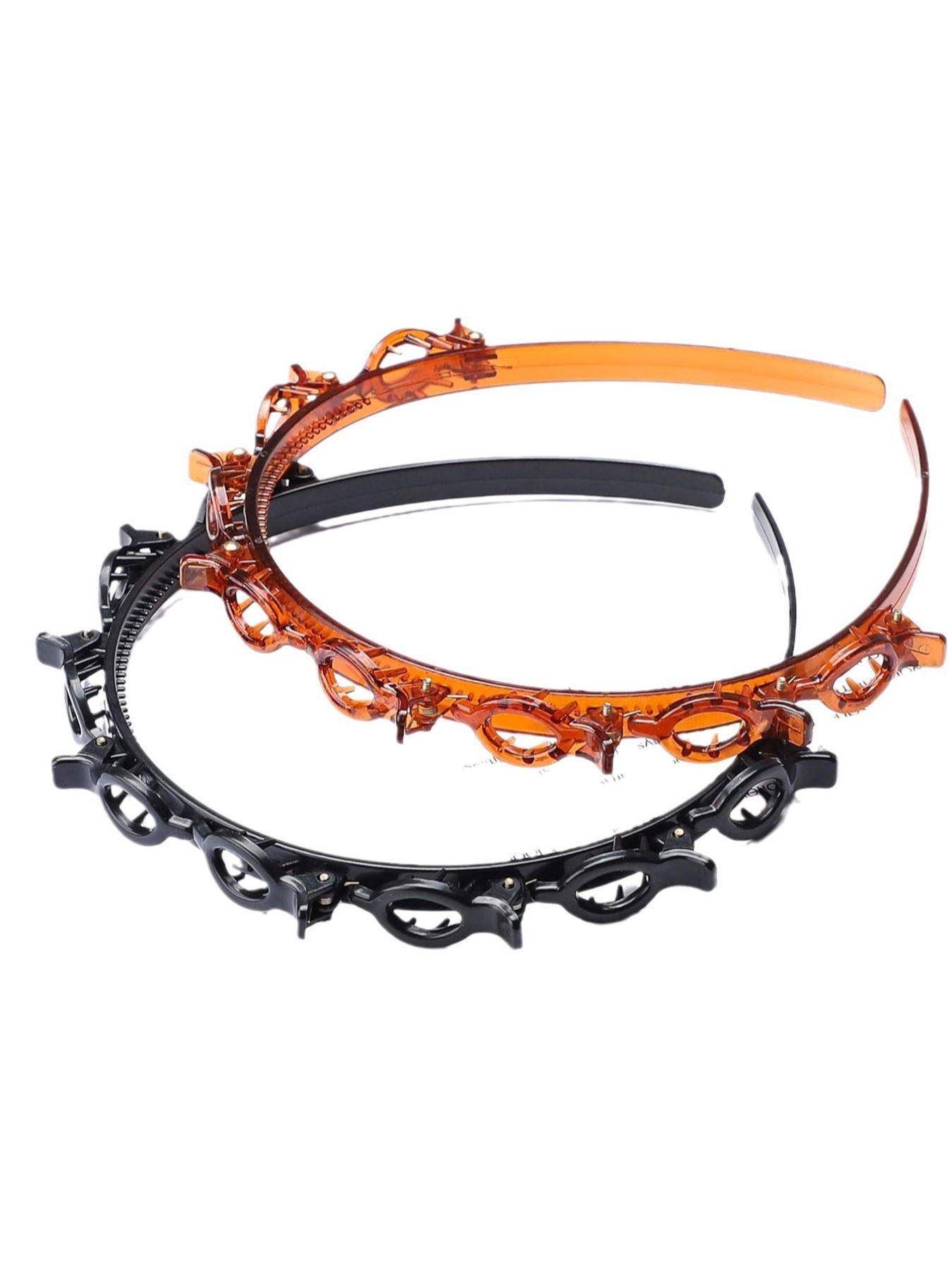 Cute Hair Clip Decor Hairband , Novelty Multifunction Hair Hoop with Clips, Fashionable Hair Accessories for Women, Minimalist Headwear, Trendy Hair Hoop,mothers day gift ,mothers day gift ideas