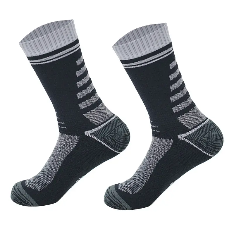 Waterproof Medium Tube Ski Socks for Men Women, Breathable Warm Outdoor Rain Socks for Cycling Hiking Camping Sports Wading