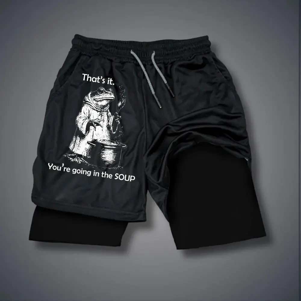 Double-Layer Sports Shorts Graphic Shorts Black Shorts Camo Shorts Streetwear Shorts Men Outfits Men Short Shorts Vacation Outfits Shorts