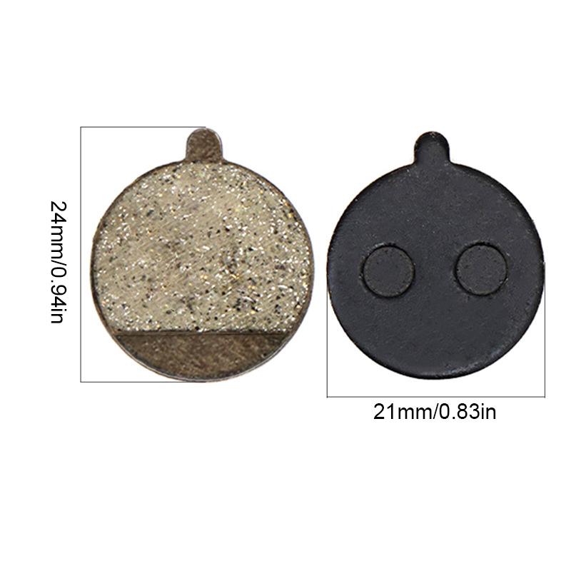 Half Metallic Brake Pads, 2/4/8 Counts Durable Disc Brake Pads Set, Brake Accessories Compatible with Kugoo M4 / M4 Pro Electric Scooter, for Ninebot F30 F40 F20 Electric Scooter