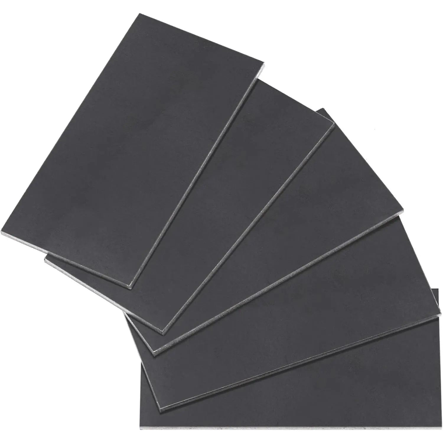 5 count 2" x 4" Welding , 1/8" Thick 11 Gauge Mild Steel Welding Kit Welding Steel Plate DIY Welding Cuboid  Weld  and Practice Steel Suitable for MIG TIG Arc (2" x 4")