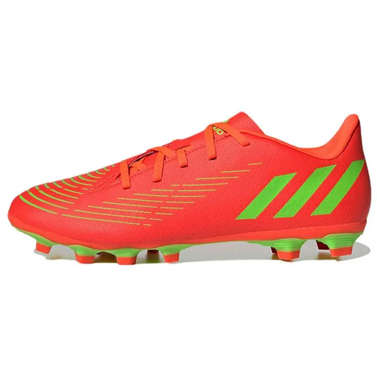 adidas Predator Edge.4 AI1 All-Weather AG (Rubber Short Studs) Hard Ground Artificial Turf Ultra-Fiber Non-Slip Wear-Resistant Lightweight Soccer Shoes GW0991