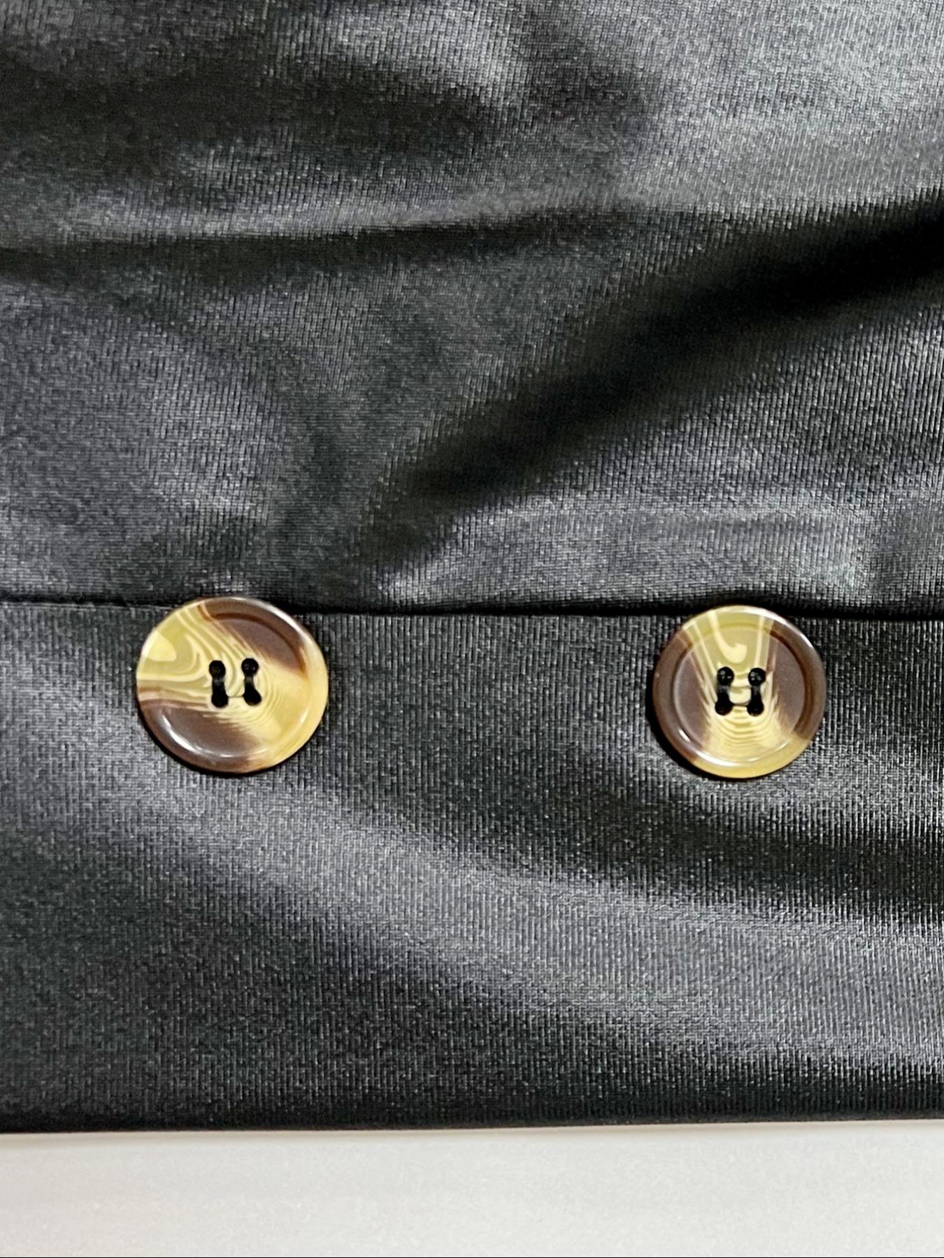 Women's Split-Hem Coated-Leather Ruched Dress, Mock Neck Long Sleeve Slim Fit Black Dress for Festivals and All-Season Wear, Chic