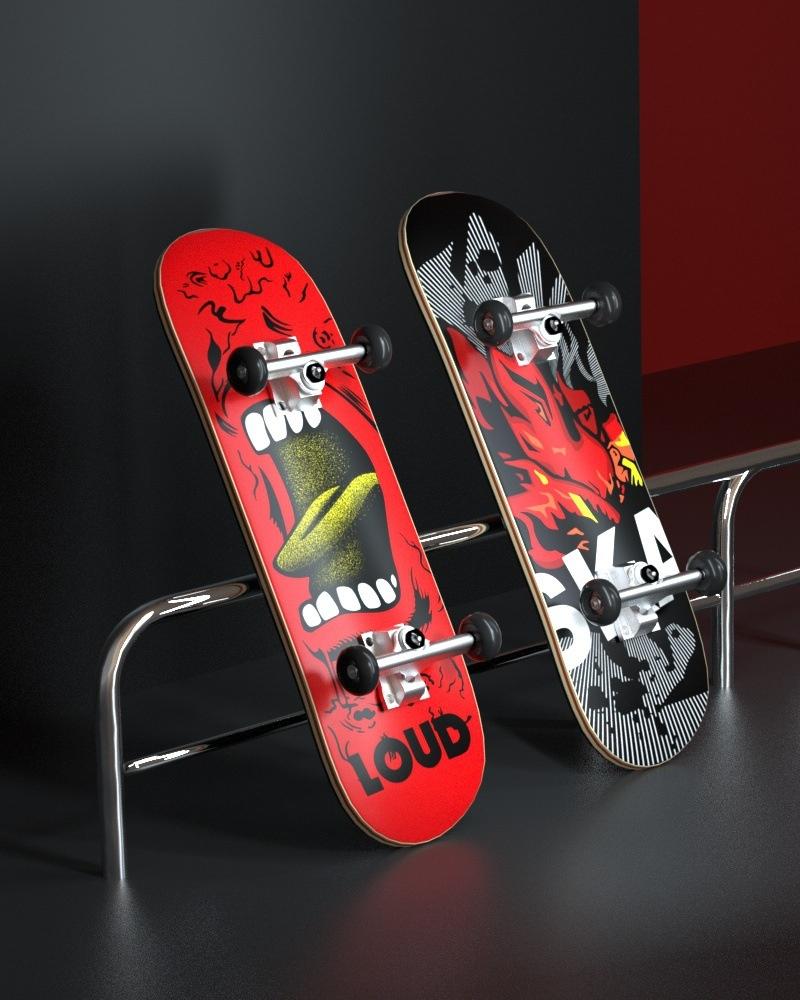 Pro Wooden Fingerboard DIY Kit| 5-Ply Maple Deck & High-Speed Bearing Wheels| Premium PU Grip Tape Mini Skateboard Desk Toy