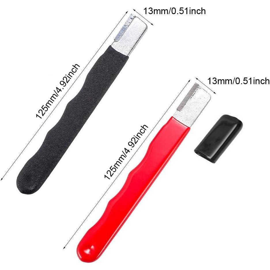 4 Pack Pruning Shears  Sharpener Mini Portable Quick Edge Sharpening Carbide  Sharpeners for Garden Tool Trimming   Scissor Axe Clipper Pruners Kitchen Garage Outdoor