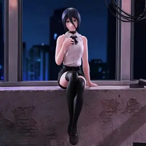 Chalnsaw men Reze  Girl Figure Model Toys Anime Beauty Desktop Ornament