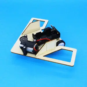 Obstacle Avoidance Robot Assembly Kit, School Supply Set, STEM Educational Science Experiment Materials, Student Handmade Tech Invention Craft for School Projects