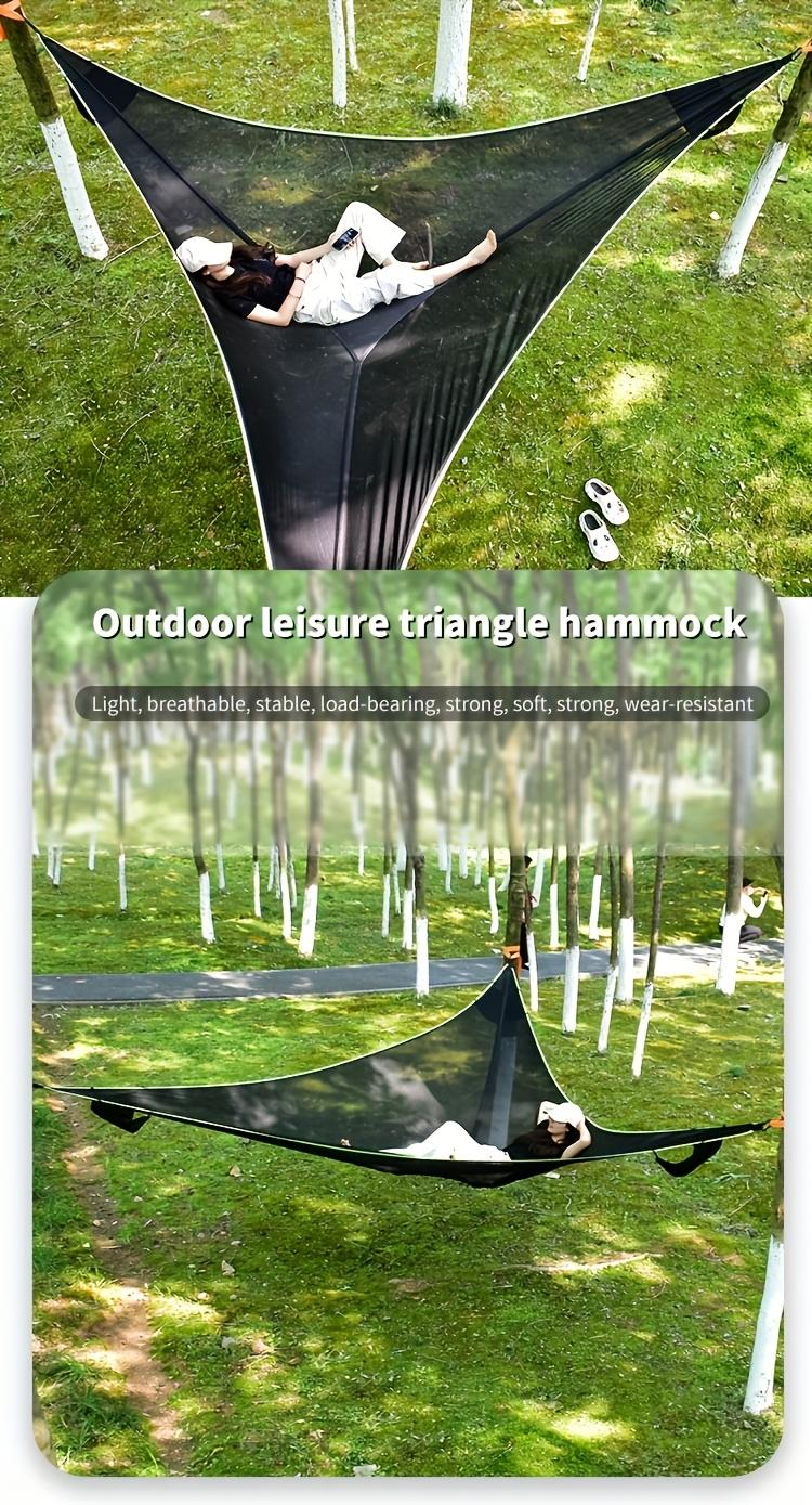 NEW Large Treehouse Hammock Tent for Multiple People!Multi-Use Camping Swing with Net - Perfect for Outdoor Relaxation & Adventure