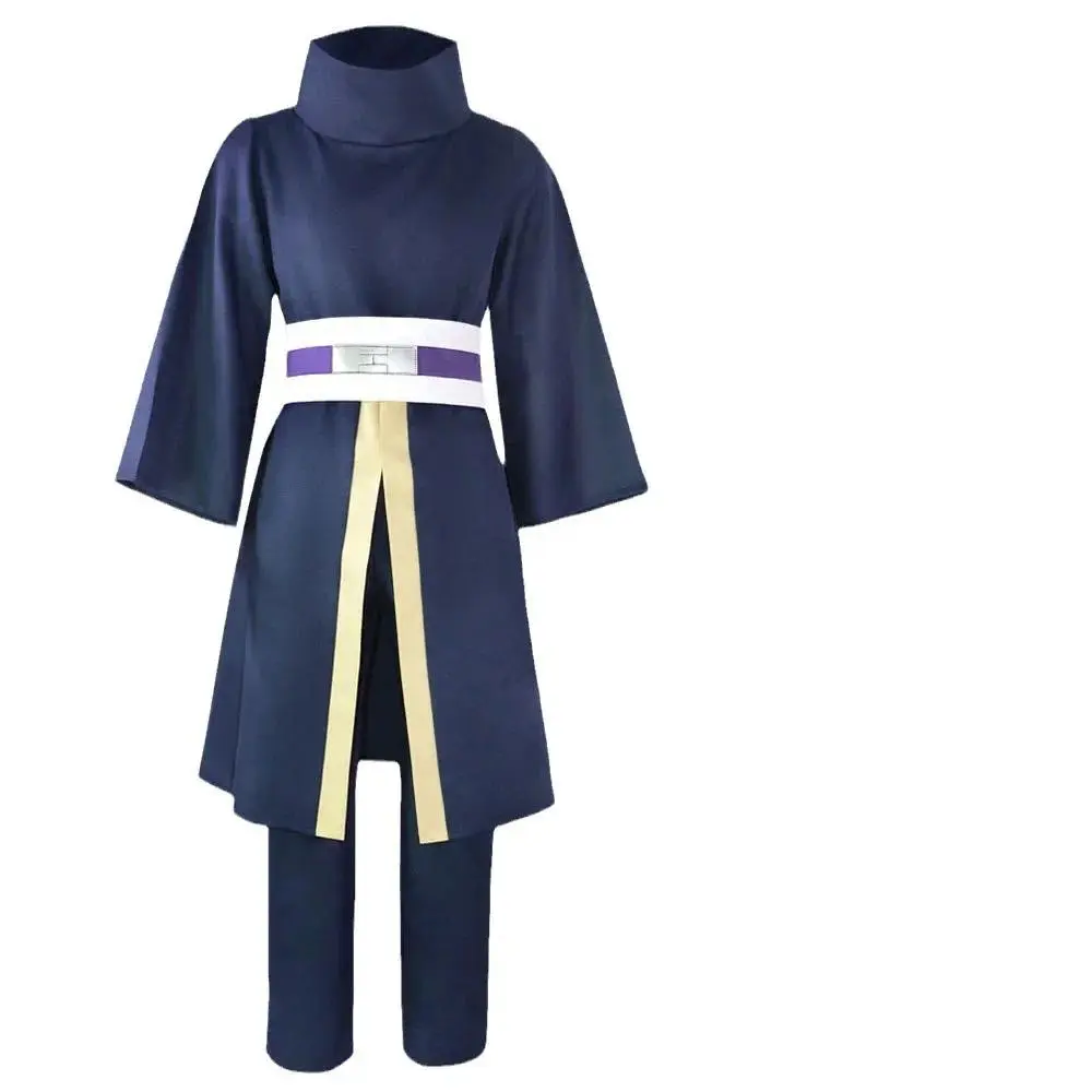 Halloween cartoon Obito cosplay costume, Japanese kimono performance festival cosplay Halloween party stage performance costume