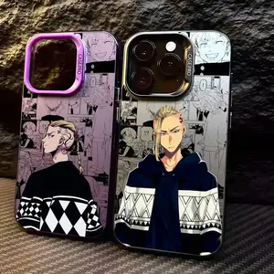 Anime Tokyo Revengers Draken Phone Case For iPhone 17 Air 16 15 14 13 12 11 Pro Max Plus multicolor Matte Laser Metallic Aurora Funda