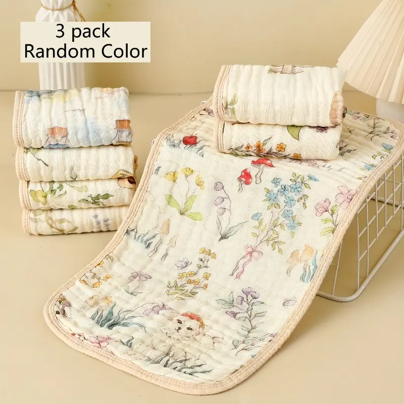 Six layers of soft and breathable cotton yarn towels, suitable for bathing, washing face, outdoor activities and wiping sweat. Suitable for all family sizes. Suitable for use in showers, gyms and spa centers.