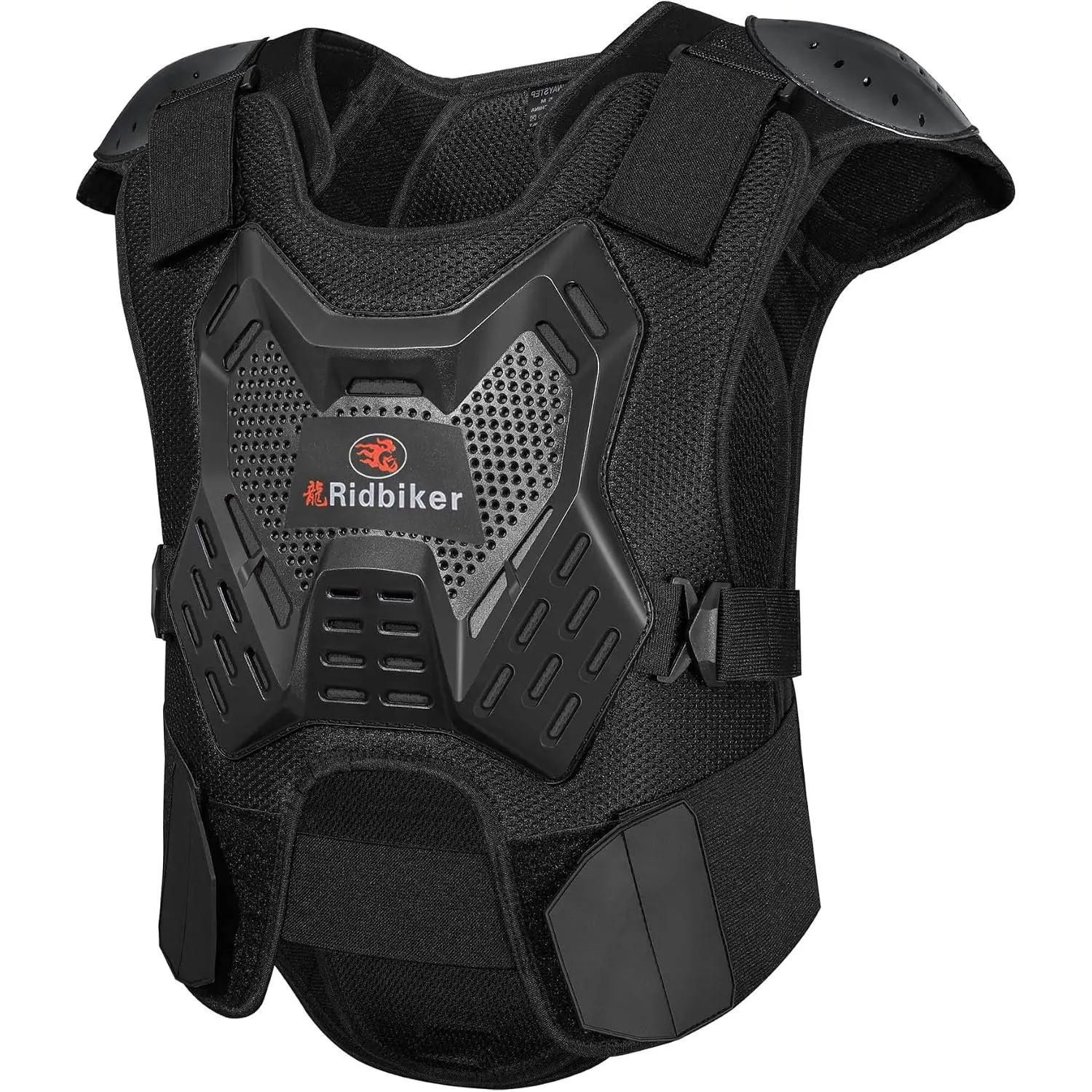 Motorcycle Armor Vest for Men, Dirt Bike Body Armor Chest Protector Vest, Motocross Riding Protective Gear for Off-Road Racing Cycling Skiing