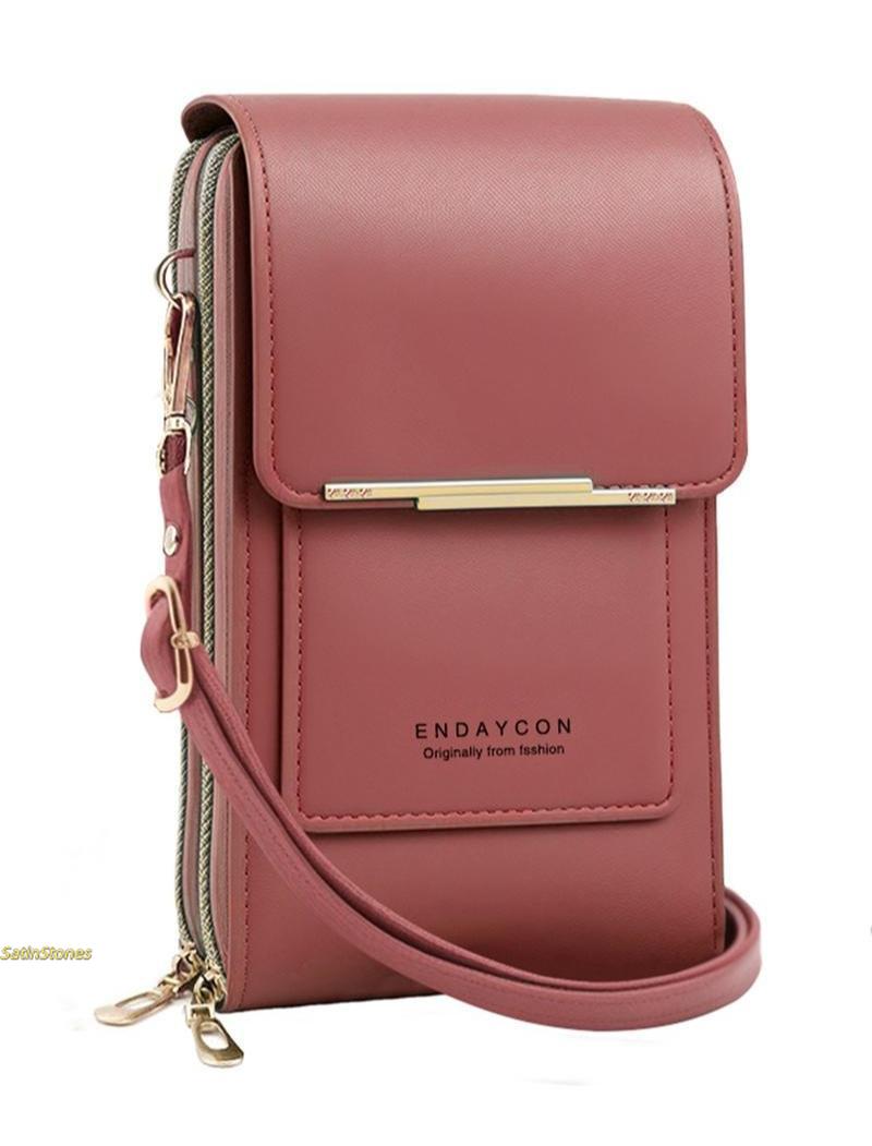 2026 Trendy & Minimalist: Elegant Women's Touchscreen Crossbody Phone Wallet — Multi-Card Slots & Coin Pocket Design | Adjustable Strap, Water-Resistant | A Must-Have for Shopping & Travel — Multiple Colors Available (Mother's Day Special)