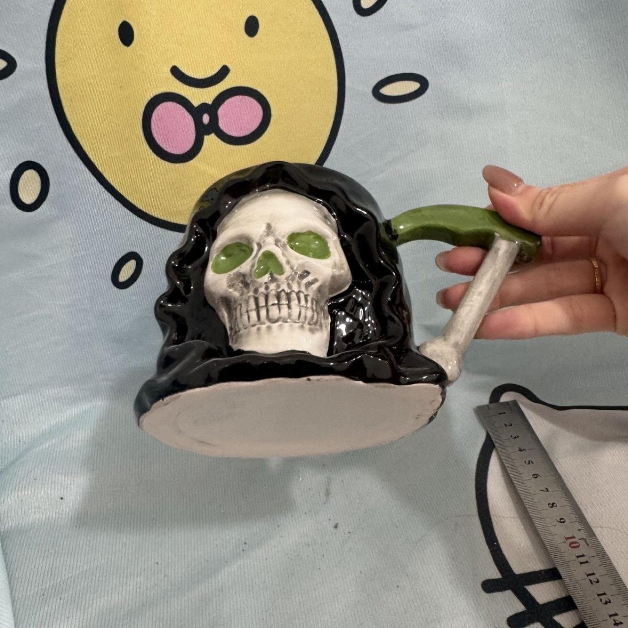 3D Skull Head Coffee Mug, Gothic Pirate Skeleton Beer Mug, Halloween Decorative Cup, Bar Accessory Gift 3D Skull Head Coffee Mug, Gothic Pirate Skeleton Beer Mug, Halloween Decorative Cup, Bar Accessory Gift