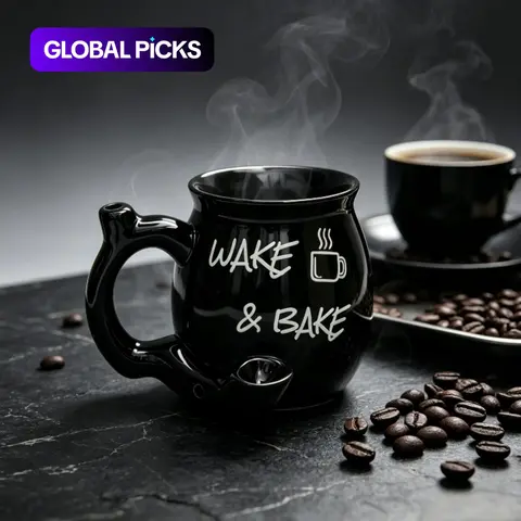 Creative Ceramic Mug, Large Capacity Coffee Cup, Personalized Decorative Cup, High-End Office Coffee Cup, Home Use Drinking Cup, Fun Ceramic Mug #GLOBAL PICKS