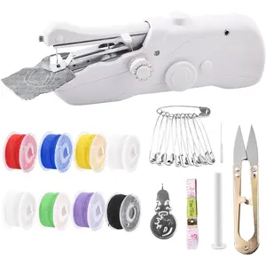 Sewing Machine for Beginners,Mini Sewing Machines for Quick Stitching,Practical Sewing Tool Sewing Machine Suitable for Home,Travel and DIY,Electric sewing machine