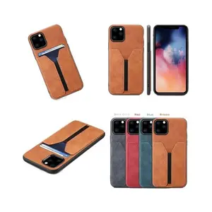 Compatible with ipone15/14/13 Sim card phone case (2 cards) pu leather back cover phone case-HN645